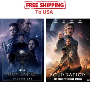 Foundation TV Series New DVD Season 1 Season 2 Full HD 2021-2023 All Region Free - Picture 1 of 7