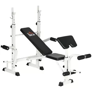 Hantelbank Verstellbar, Multifunktionaler Trainingsbank für Gewichtstraining - Bild 1 von 10