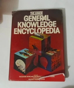 The Junior General Knowledge Encyclopedia Hardcover 1982 Diy Children Teen Child - Picture 1 of 18