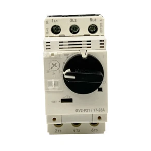 Motor circuit breaker GV2P21 17-23A manual motor starter with rotary knob NEW - Picture 1 of 6