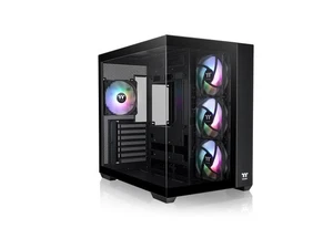 Thermaltake View 380 TG ARGB Black ATX Case; 4x120mm ARGB Fans Included; - Picture 1 of 5