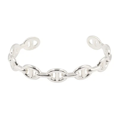HERMES Chaîne d'Ancre Enchainee Bracelet Argent925 unisexe - Photo 1/4