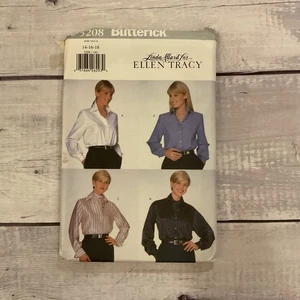 Butterick 5208 Schnittmuster Kleid Hemdkragen Langarm Miss Gr. 14-18 UNGESCHNITTEN - Bild 1 von 4