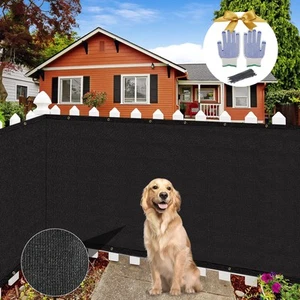 4' x 25' Privacy Screen Fence 180 GSM Heavy Duty 90% Blockage Windscreen Mesh... - Picture 1 of 6