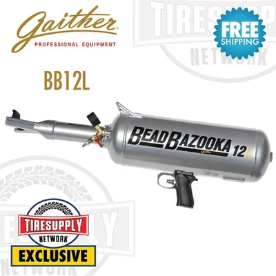 Gaither BB12L Trigger-Style Bead Bazooka 12 Liter Bead Seater Foto 1 de 4