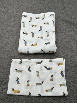 Ikea Dromslott Organic Cotton Duvet Cover & Pillowcase For Crib or Toddler Bed - Image 1 of 4