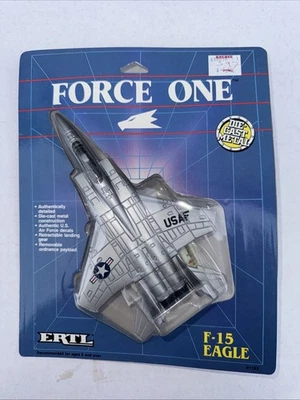 复古全新 1986 年 ERTL Force One McDonnell Douglas F-15 Eagle 美国空军 #1162 NOS — 第 1/2 张图片