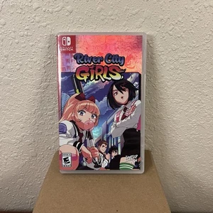 Nintendo Switch River City Girls Limited Run Games cubierta de lámina en caja original con manual - Imagen 1 de 3