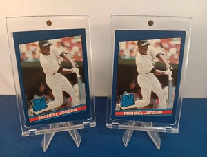 Michael Jordan 1993'94 Stadium Sports Baseball Rated Rookie Lot Of 2 - Bild 1 von 6