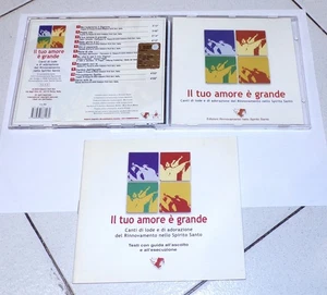 Cd IL TUO AMORE E' GRANDE Canti Del Rinnovamento Nello Spirito Santo RNS 2001 - Picture 1 of 2