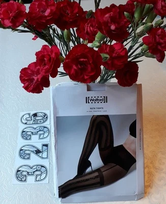 Medias Wolford Ruth 14881 en NEGRO 20 denier Talla: XS Bonitas 2CU NEGRAS NUEVAS EN PAQUETE Foto 1 de 4