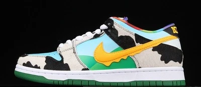 Nike SB Dunk Low Ben & Jerry's Chunky Dunky taglie 41 42 43 44 45 reso gratis 12 - Immagine 1 di 4