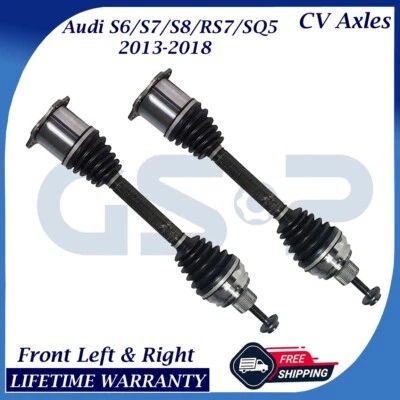 Ejes CV delanteros GSP OEM para Audi S6/S7/S8/SQ5/RS7 2013-2018 garantía de por vida Foto 1 de 4