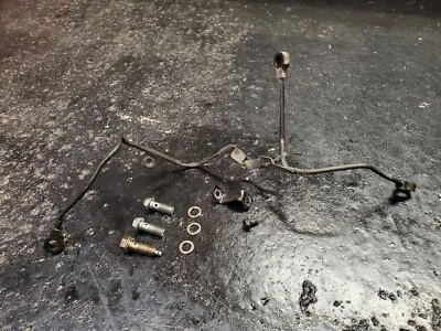 Honda Interceptor VF500F VF500 1985 motor cabezal líneas de suministro de aceite cilindro  Foto 1 de 4