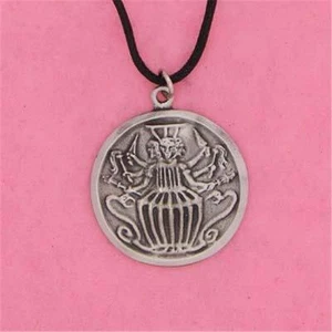 ESTAÑO INGLÉS - HÉCATE - COLGANTE COLLAR SERPIENTE PAGANA GRIEGA - Imagen 1 de 1