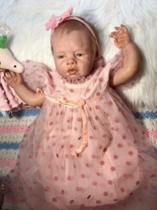 Reborn Ping Lau Lovelyn Baby with ball Jointed Body - Picture 1 of 19