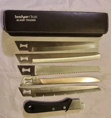 KERSHAW KAI LÂMINAS INTERCAMBIÁVEIS MAIS FACA DE LÂMINA RETA WINCHESTER BOA - Imagem 1 de 4