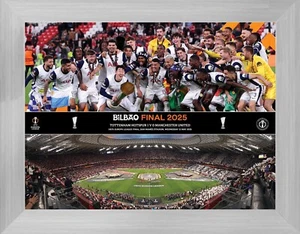 2025 Europa League Final Tottenham Hotspur UEFA Spurs Montage Print Range - Picture 1 of 4