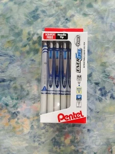 12 bolígrafos de perlas Pentel EnerGel, 0,7 mm, punta de aguja, tinta azul, EN CAJA - NUEVOS - Imagen 1 de 2