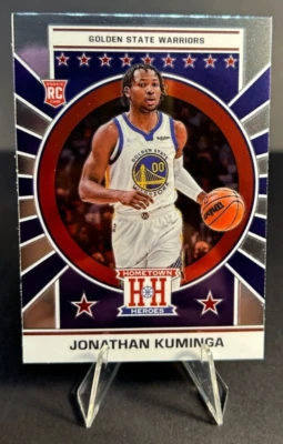 2021-22 Jonathan Kuminga Panini Chronicles Hometown Heroes #649  RC Warriors - Image 1 of 2