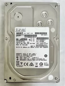HGST 3.5" 4TB HUS726040ALS214 7.2k RPM SAS HDD (Formato bloque Netapp 520) - Imagen 1 de 2
