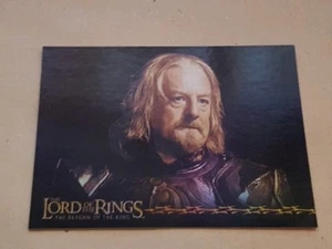 LOTR - THE RETURN OF THE KING - PRISMATIC FOIL CARD - #8 THEODEN - NM - Picture 1 of 1