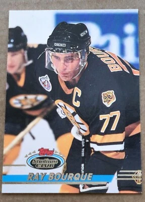 1993-94 Stadium Club Ray Bourque Boston Bruins #160 - Image 1 of 2