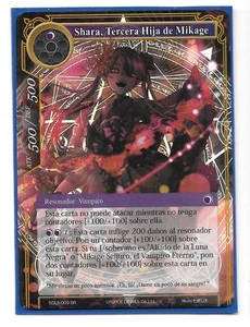 FoW FOIL SHARA, TERCERA HIJA DE MIKAGE SDL5-009 SR Español Force Of Will Foil - Bild 1 von 1