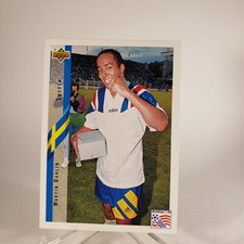 1994 Upper Deck World Cup Contenders English Spanish #94 Martin Dahlin