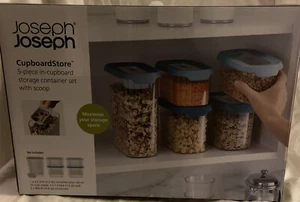 5-piece in-cupboard storage container set with scoop - Picture 1 of 5