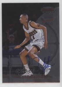 1997-98 Bowman's Best Certified Auto Tony Battie #102 Rookie Auto RC