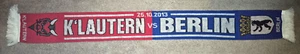 1. FC Kaiserslautern vs Hertha BSC Berlin Schal - 25.10.2013 - - Bild 1 von 1