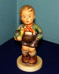 Hummel Goebel Figur #97 TROMPETENJUNGE 5,25" groß TMK-2 Junge mit Trompete, volle Biene - Bild 1 von 5