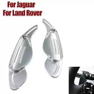Silver Steering Wheel Shift paddle Shifter For Land Rover Evoque For Jaguar XJ - Picture 1 of 6