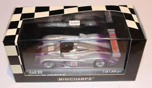 Minichamps 1:43rd Audi R8 24hr Le Mans 2004 McNish/Biela/Kaffer pt 400 041308 - Picture 1 of 4