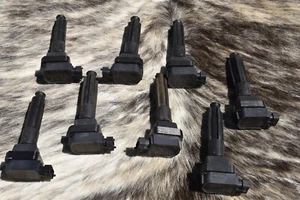 94-02 Mercedes R129 SL500 Spark Plug Ignition Coil Set of 8 0001587203 OEM - Picture 1 of 18