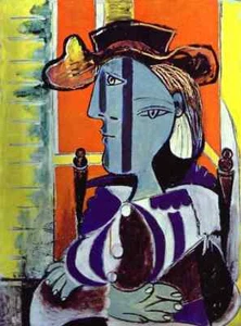 Handmade Oil Painting Reproduction,Marie Thérèse Walter by Pablo Picasso PP033 - Bild 1 von 1