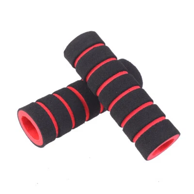 2x Bike Racing Bicycle Motorcycle Handle Bar Foam Sponge Grip Cover NonslipS_z8 - Image 1 of 4