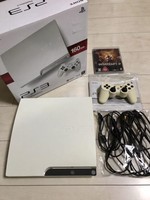 SONY PlayStation PS3 Console 160GB CECH-2500A White Controller Resistance Box