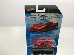 HOT WHEELS W2312 FERRARI F50 SPEED MACHINES -RED 3inch- GOOD IN BLISTER - A001 - Imagen 1 de 6