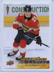 17/18 UPPER DECK YOUNG GUNS CANVAS ROOKIE RC #C231 HENRIK HAAPALA PANTHERS 53974 - Picture 1 of 1