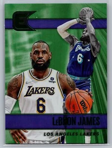 2021-22 Panini Chronicles #302 LeBron James Green Los Angeles Lakers - Imagen 1 de 2