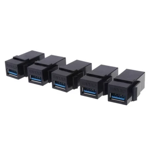 5er Pack USB 3.0 Buchse, Einstecksteckverbinder - Afbeelding 1 van 8