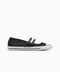 New Converse All Star Dainty Mary Jane Strap Shoes - Black (A11551C) - Picture 1 of 6