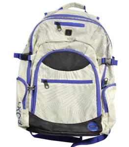 Roxy WORLD MAP Black Off White Grey Royal Laptop Pocket Organizer (D) Backpack - Picture 1 of 12