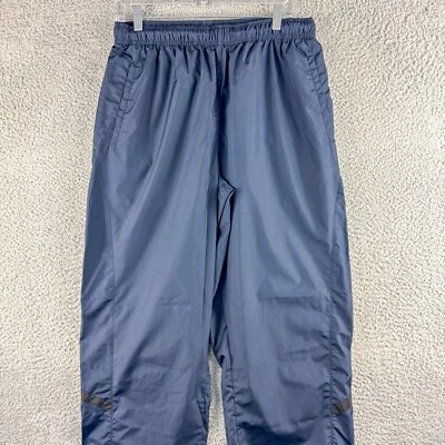 Calça de atletismo masculina IZOD XFG azul média swishy calças de golfe corta-vento caminhada acampamento - Imagem 1 de 4
