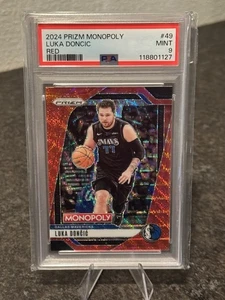 Luca Doncic 2024-25 Panini Prizm Monopoly #49 Red PSA 9 - Bild 1 von 3