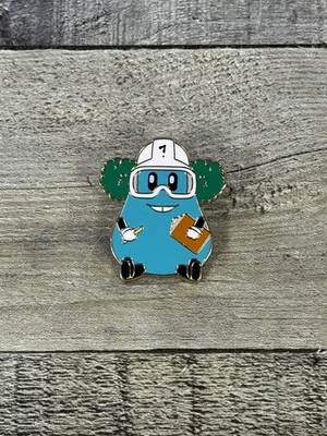 WDI Disney Imagineering Exclusivo Pin Esmaltado LE 300 Teal Engineering Sombrero Duro Foto 1 de 4