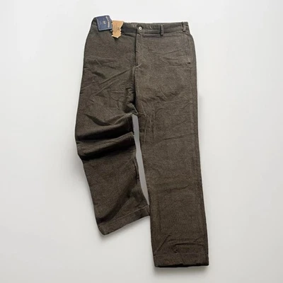Mens Bills Khakis Corduroy  Pants  Chocolate Heather  Size 38 NWT - Image 1 of 4