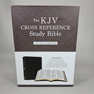 KJV Cross Reference Study Bible Bonded Leather by Barbour Thumb-Indexed - Bild 1 von 14